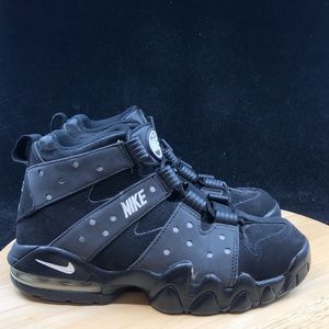 Nike Shoes | 2015 Nike Air Max CB 94 GS Black 3M 309560 010 Charles Barkley Rare Vtg Sz 6.5y | Color: Black/Gray | Size: 8 | Tylersshoes's Closet